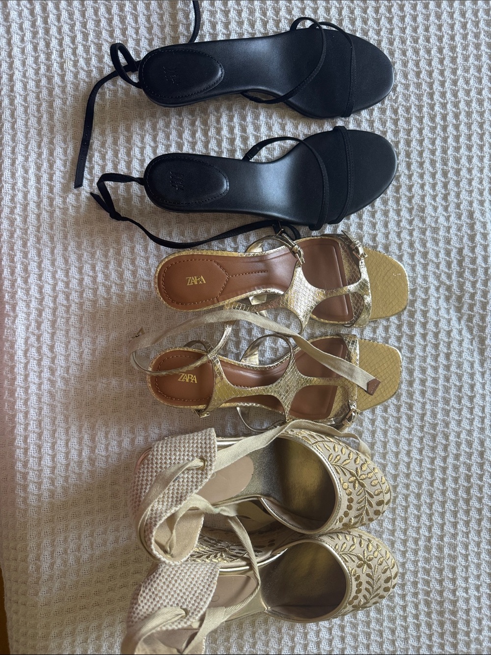 Heel all three !